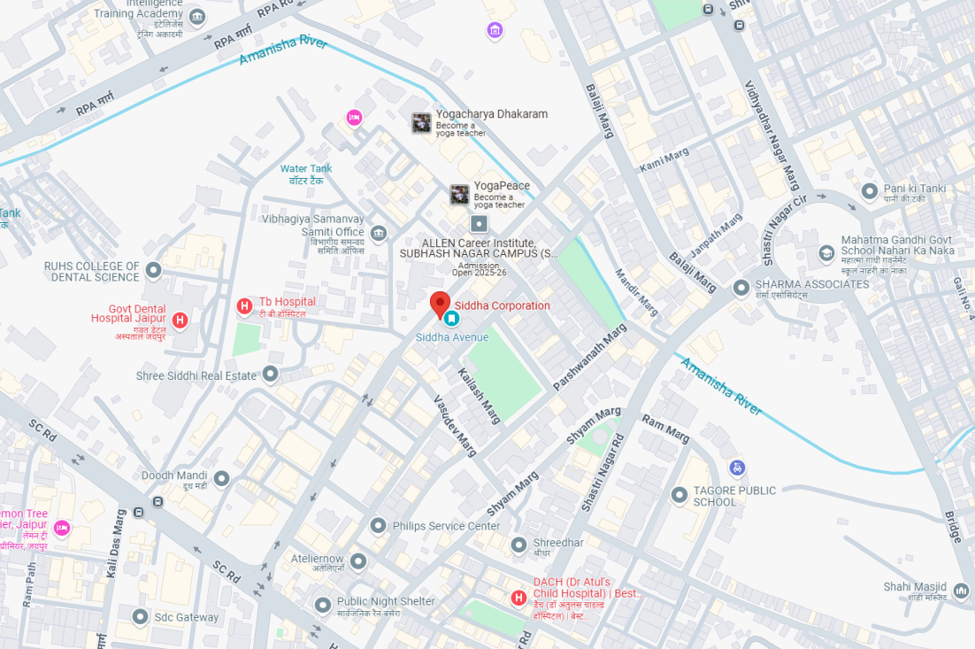 Siddha Corporation Location Map
